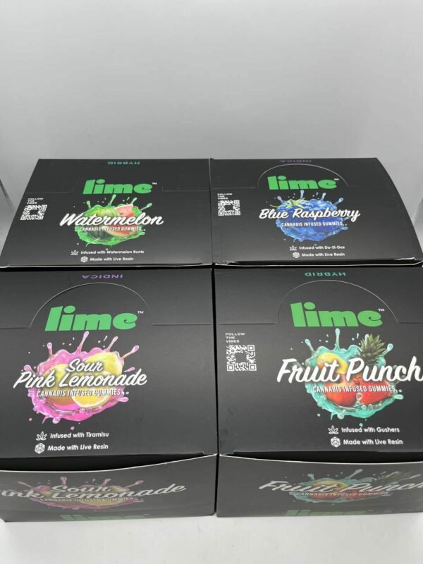 Buy Lime Cannabis Infused Gummies Now