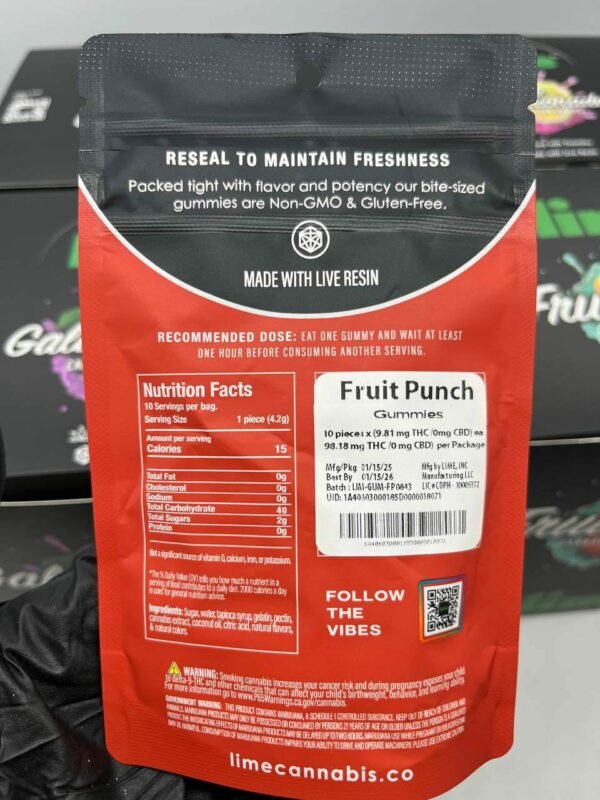 Buy Lime Cannabis Infused Gummies Now