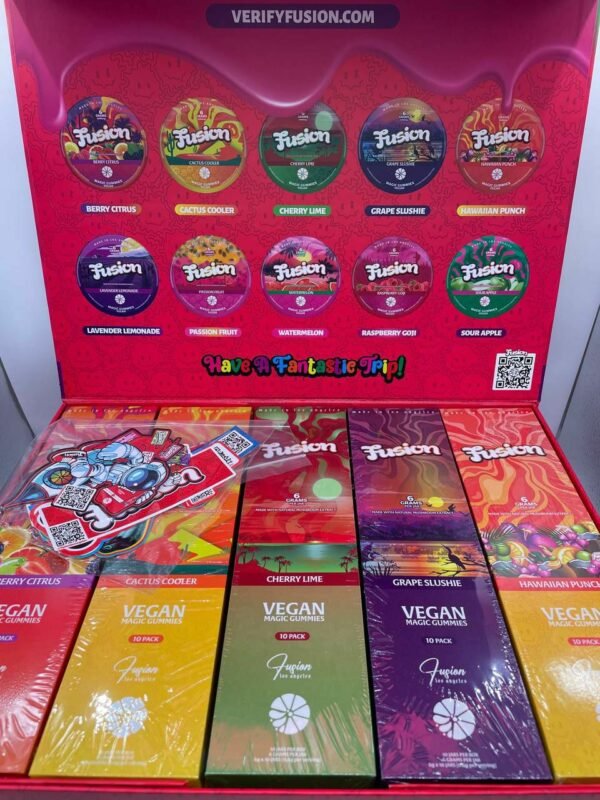 Buy Fusion Vegan Gummies 6000mg Now