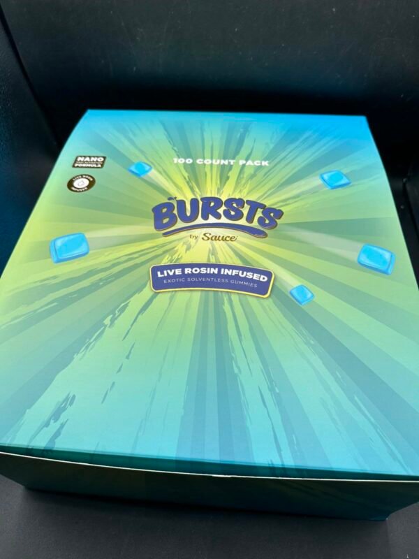 Buy Bursts by Sauce Gummies 400mg Now