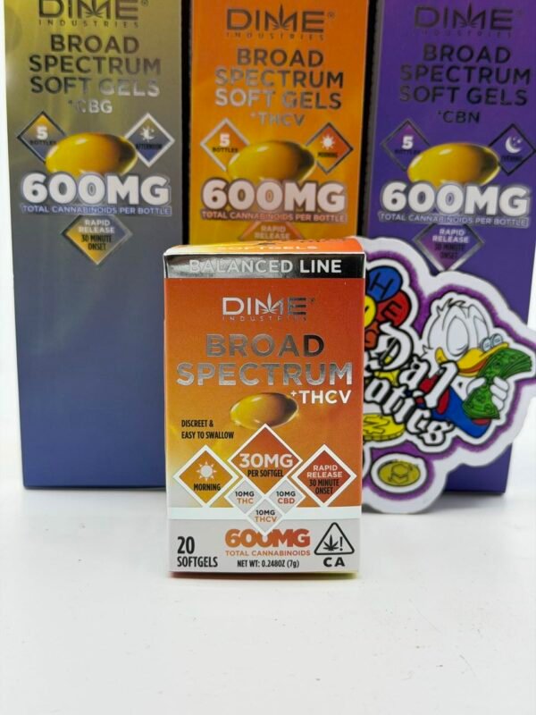 Buy Dime Broad Spectrum Edibles 600mg