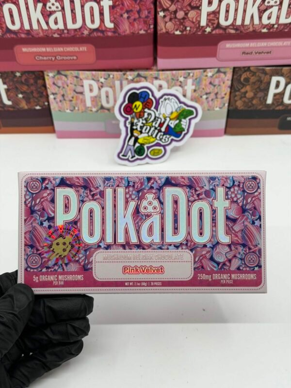 Buy Polkadot Mushroom Chocolate 4g Now